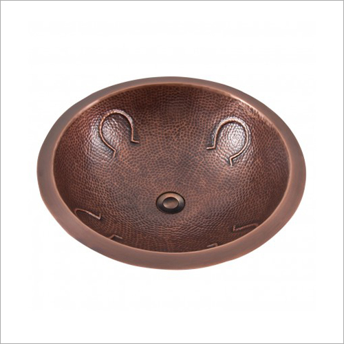 Metal Wall Mounted Copper Wash Basin