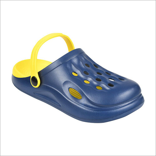 Baby Blue And Yellow EVA Clogs