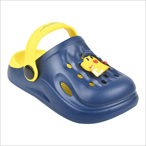 Blue And Yellow EVA Clogs