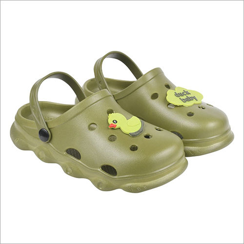 Baby Classic Green EVA Clogs