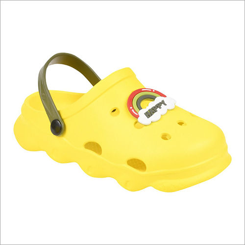 Baby Yellow Solid EVA Clogs