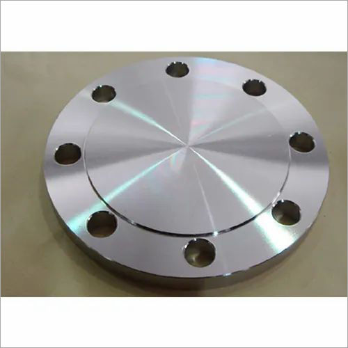 Silver Stainless Steel Blind Flange