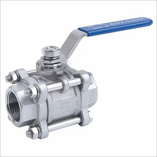 Silver Stainless Steel Ball Valve