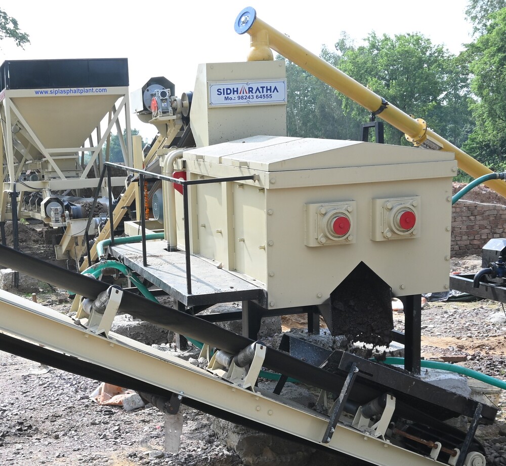 Wet Mix Plant - Model WM-100/WM-150/WM-200 (100-220 TPH) | Automatic Operation, Heavy Duty Gearboxes, Inbuilt Control Panel