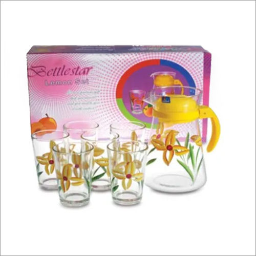 Bettlestar Lemon Set Glass