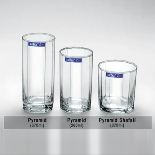 Pryamid Glass Tumbler