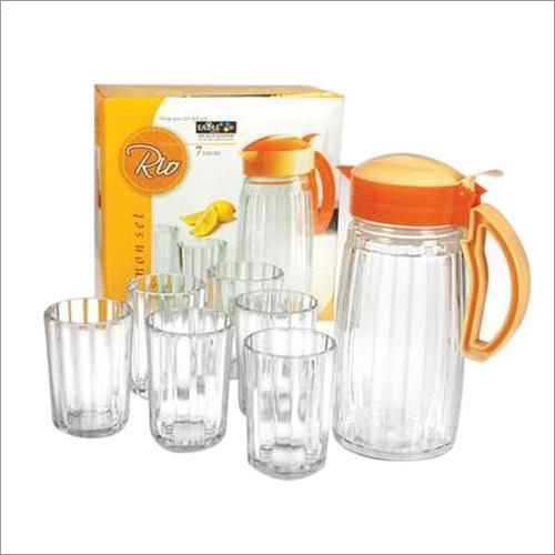 Glass Water Jug Set