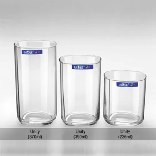 Transparent Unity Glass Tumbler
