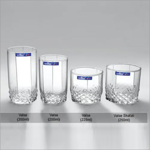 Transparent Valse Glass Tumbler