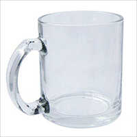 Sublimation Clear Glass Mug - Glass Material, Different Sizes Available, Transparent Color - Customize Your Logo, Round Shape For Gifting