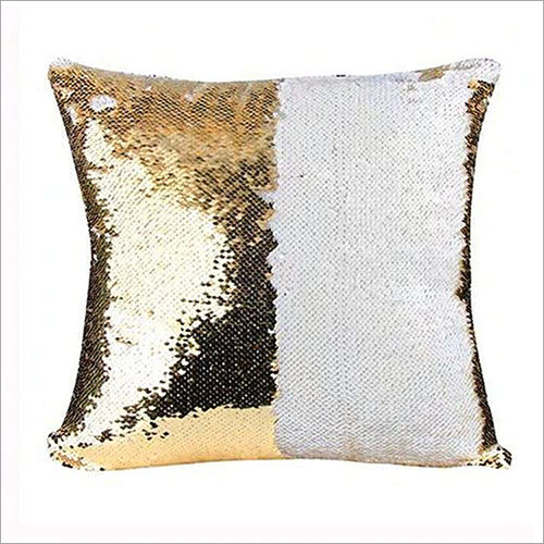 Golden Sequin Sublimation Magic Cushion
