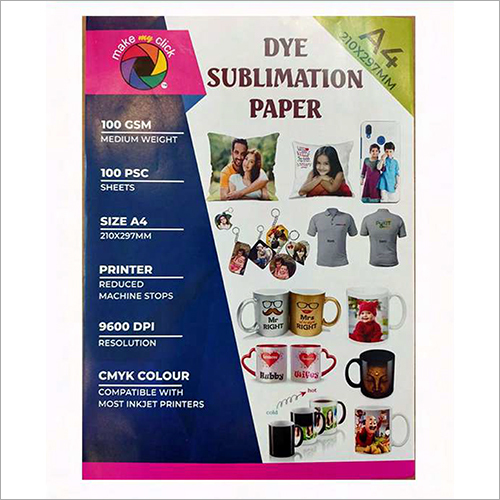 Johnson Plastics Plus Sublimation Paper - 100 Sheets 8.5x11 Multipurpose Transfer Paper