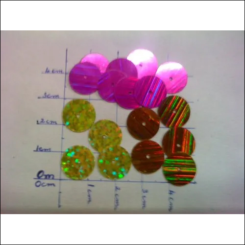 Sequins With Centre Hole Or Side Holes