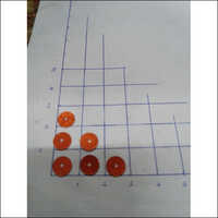 Flat Loose Sequin - Color: Orange