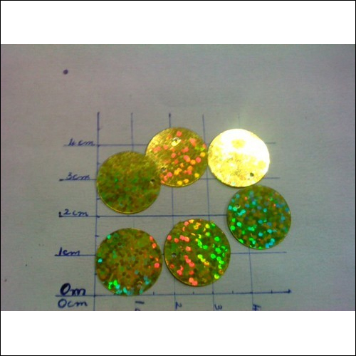 Top Side Hole Sequins 