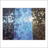 Shimmer Panel With Outdoor Sequins - Color: Multicolor