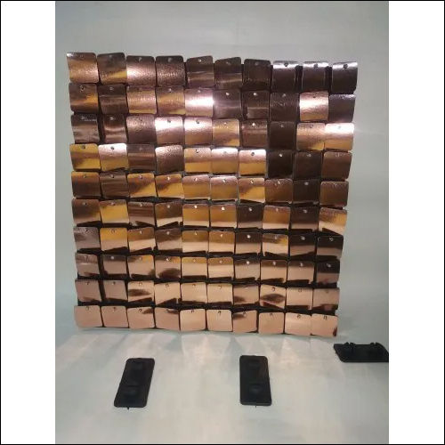 Rosegold Sequins Air Active Panels Or Boards For Shimmer Backdrop