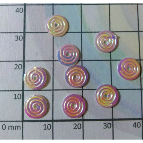 Spiral Embossed Sequin