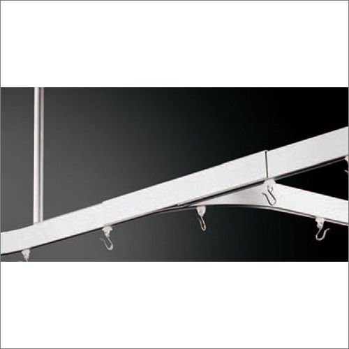 White Partition Series Extruded Aluminium Alloy Curtain Track