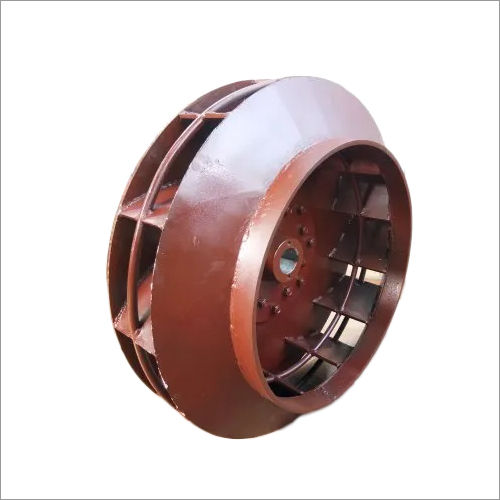 Brown Mild Steel Blower Fan