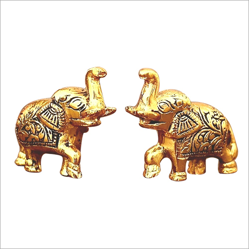 Gold Plated Elephant Sindoor Dani