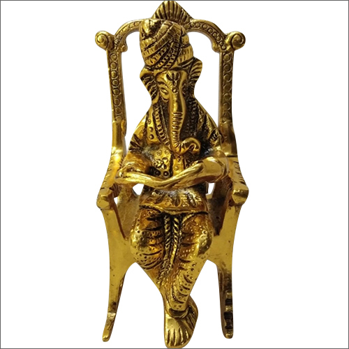 Gold Plated Ganesha