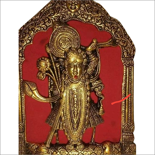 Gold Plated God Statue