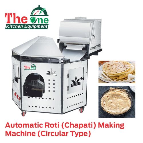 Automatic Chapati Making Machine - Capacity: 800-1000 Pcs Kg/Hr
