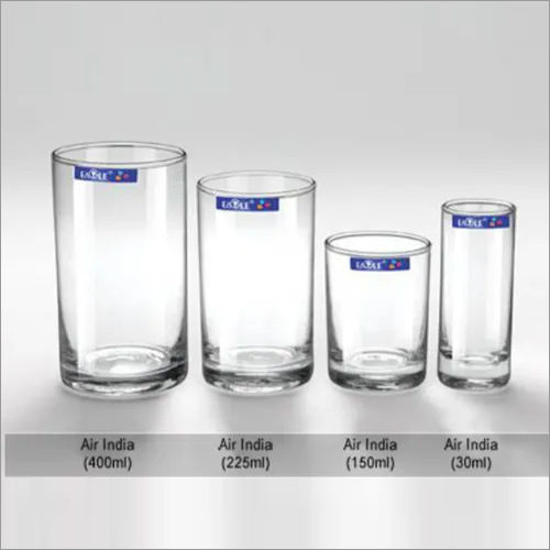 Plain 290ml Square Small Water Glass, For Home