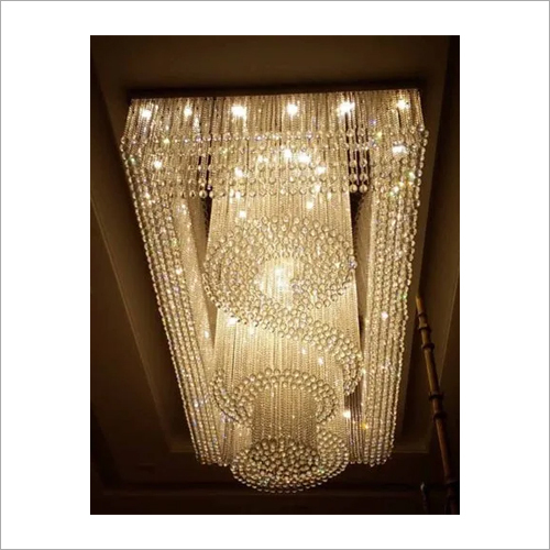 Rectangular Shape Hanging Chandelier Application: Home