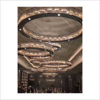 Round Chandelier Application: Home