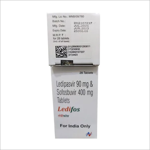 Ledifos Ledipasvir Sofosbuvir Tablets