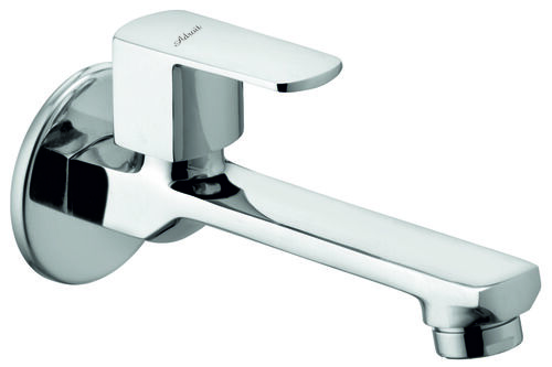 CUBIX BIB COCK - PTMT, 150mm Spout Reach, Subtle Ivory Color | Corrosion Resistant, Durable, Easy Install, Leakproof, Water Efficient