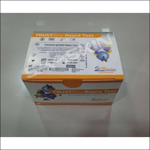 TRUST line Filariasis IgG IgM Combo Rapid Test