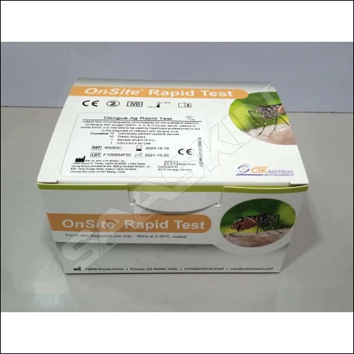 Onsite Dengue Ag Rapid Test - Use: Hospital