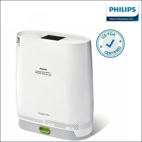 White Philips Simplygo Mini Portable Oxygen Concentrator