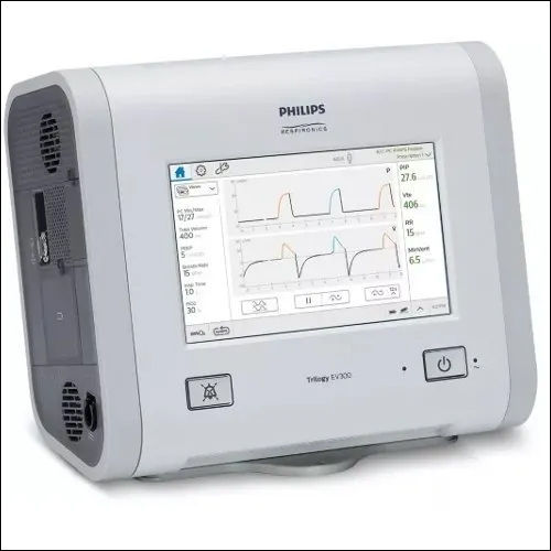 White Philips Trilogy Ev300 Ventilator