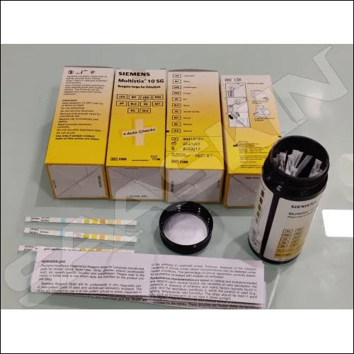 Siemens Multistix 10 SG Reagent Urine Analysis Strip