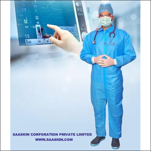 Spunbound Overall Suit (AAMI Level 4 and ASTM  By Saaskin Corporation Private Limited