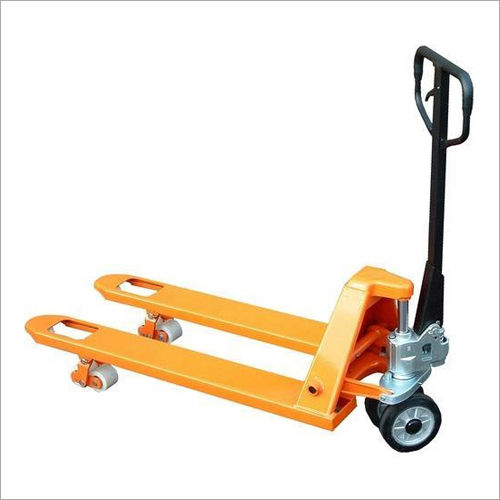 Orange And Black Hand Pallet Truck