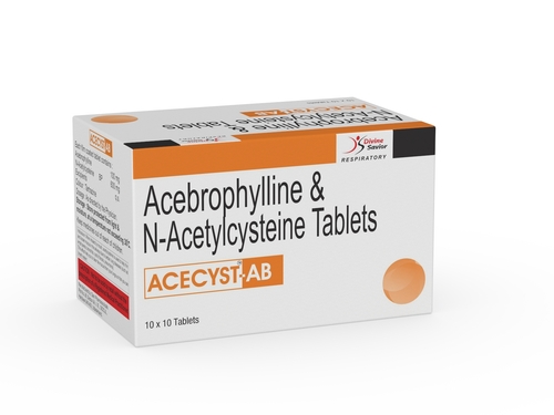 Acebrophylline and N-Acetylcysteine Tablet (100mg/600mg)