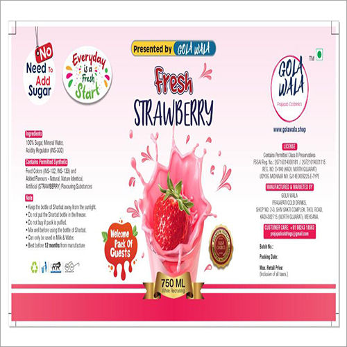 Beverage Fresh Strawberry