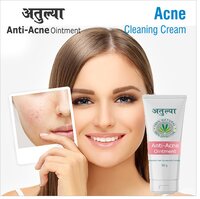 Anti Acne Ointment with Neem Clove Oil for Skin Glow Pimple Marks
