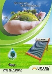 Solar Water Heaters Capacity: 100-1000 Liter/Day