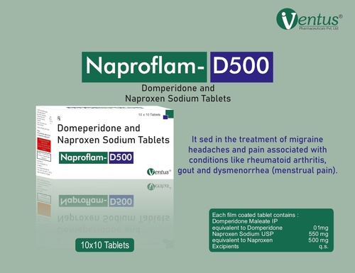 Domperidone and Naproxen Sodium