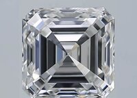 Fancy Assher Shape CVD Diamonds Lab Grown Loose Diamonds 1 ct