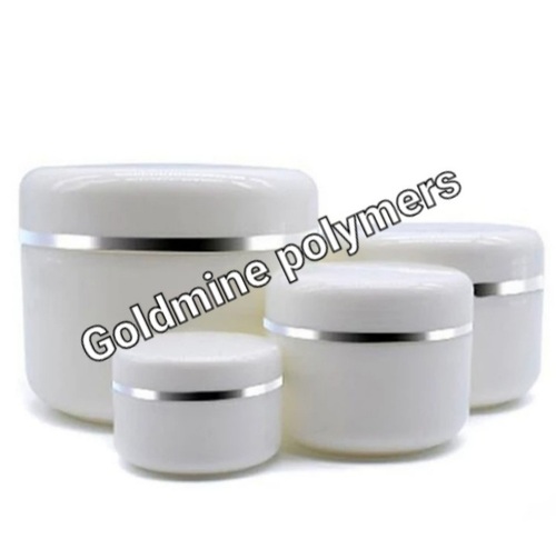 White Hdpe Cosmetic Jar