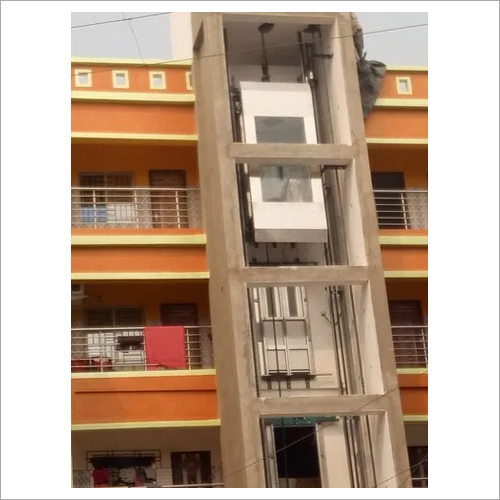 Stainless Steel Outside Structure Passenger Elevator