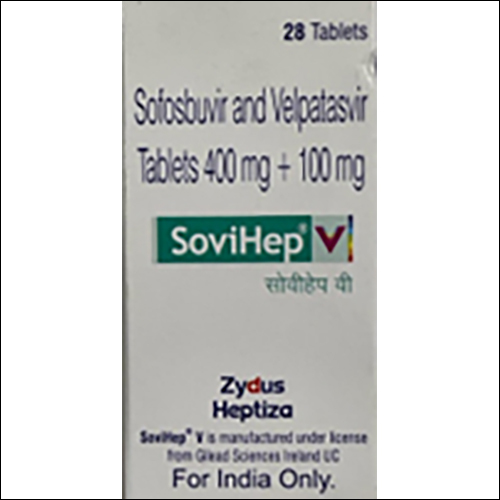 Sofosbuvir and Velpastasvir Tablets 400mg plus 100mg