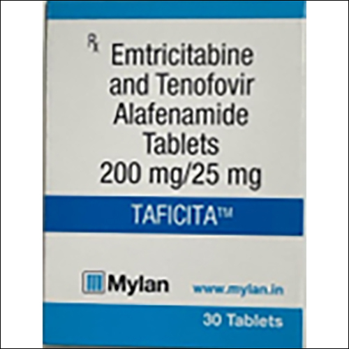 Emtricitabine And Tenofovir Alafenamide 200Mg / 25Mg Tablets Storage: Dry Place